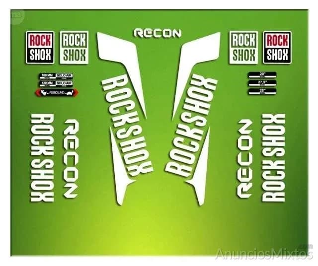 Pegatinas rock shox recon 2016 elx32 - Foto 1