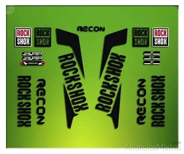 Pegatinas rock shox recon 2016 elx32 - Foto 5