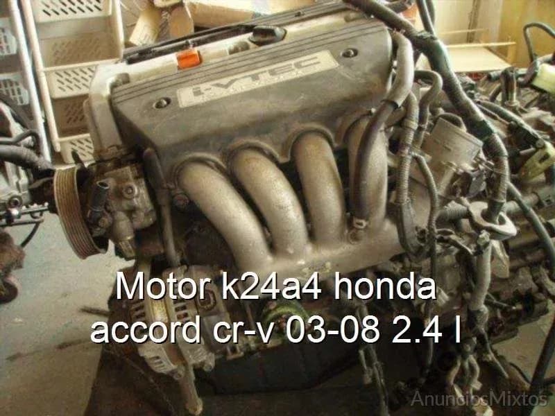 Motor k24a4 honda accord cr-v 03-08 2.4 l - Foto 1