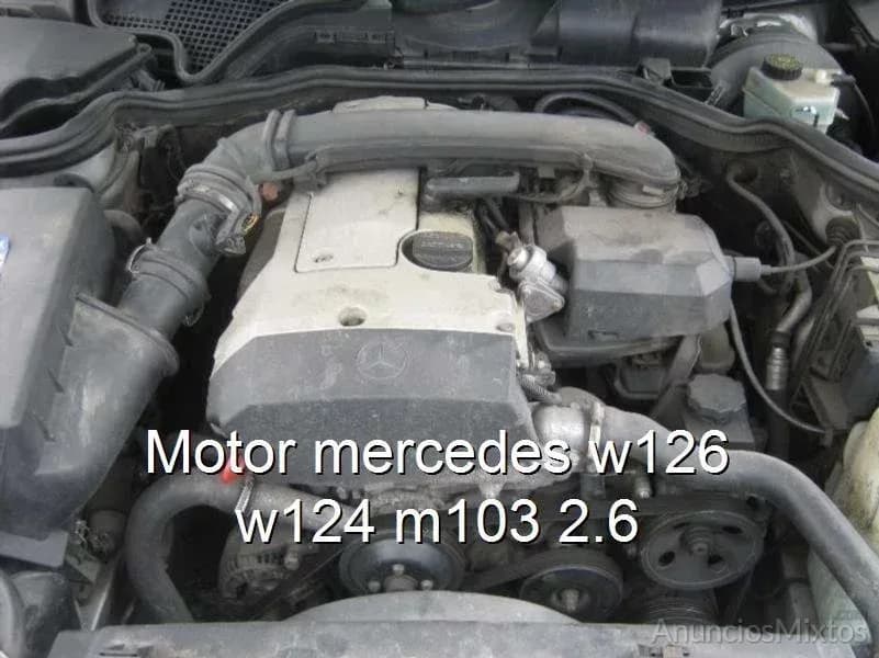 Motor mercedes w126 w124 m103 2.6 - Foto 1