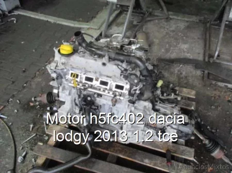 Motor h5fc402 dacia lodgy 2013 1.2 tce - Foto 1