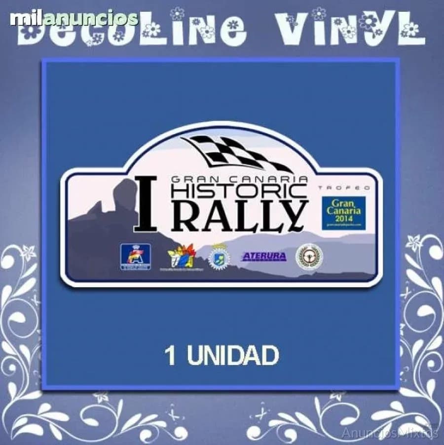 Pegatina irally gran canaria h ref: dp498 - Foto 1
