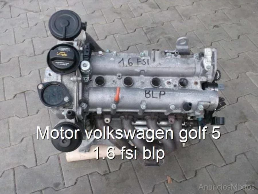Motor volkswagen golf 5 1.6 fsi blp - Foto 1