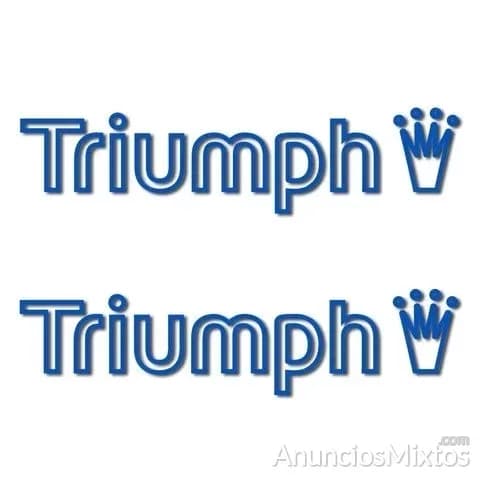 Pegatinas triumph corona negativo rv312 - Foto 3