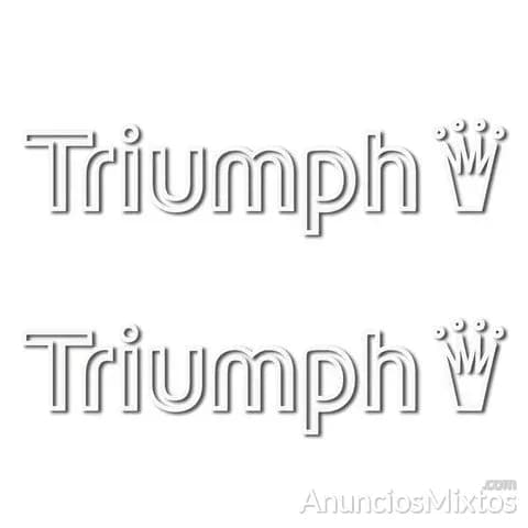 Pegatinas triumph corona negativo rv312 - Foto 4