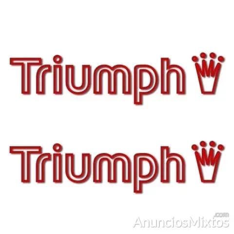 Pegatinas triumph corona negativo rv312 - Foto 7