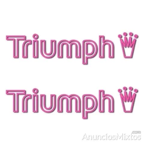 Pegatinas triumph corona negativo rv312 - Foto 8