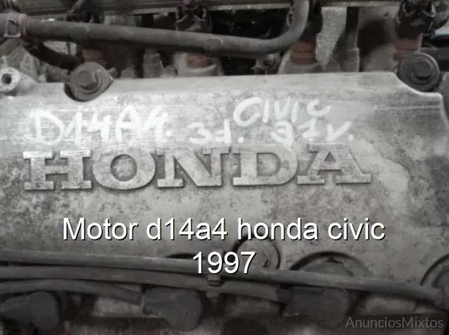 Motor d14a4 honda civic 1997 - Foto 1