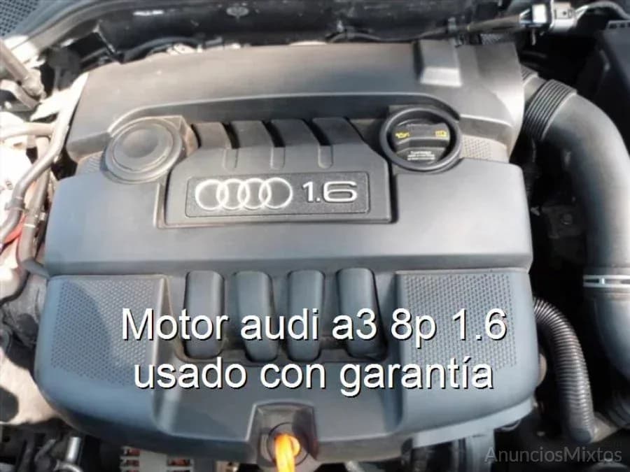 Motor audi a3 8p 1.6 usado con garantía - Foto 1