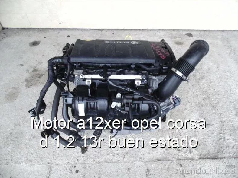 Motor a12xer opel corsa d 1.2 13r buen estado - Foto 1