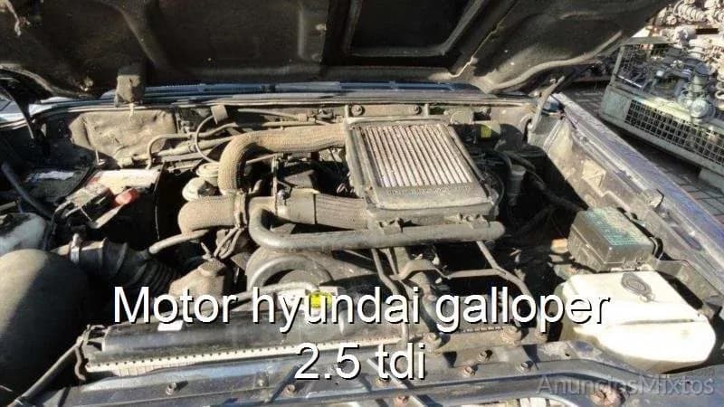 Motor hyundai galloper 2.5 tdi - Foto 1