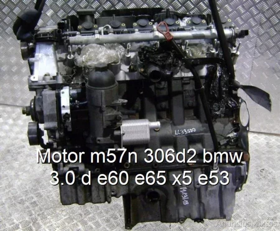Motor m57n 306d2 bmw 3.0 d e60 e65 x5 e53 - Foto 1