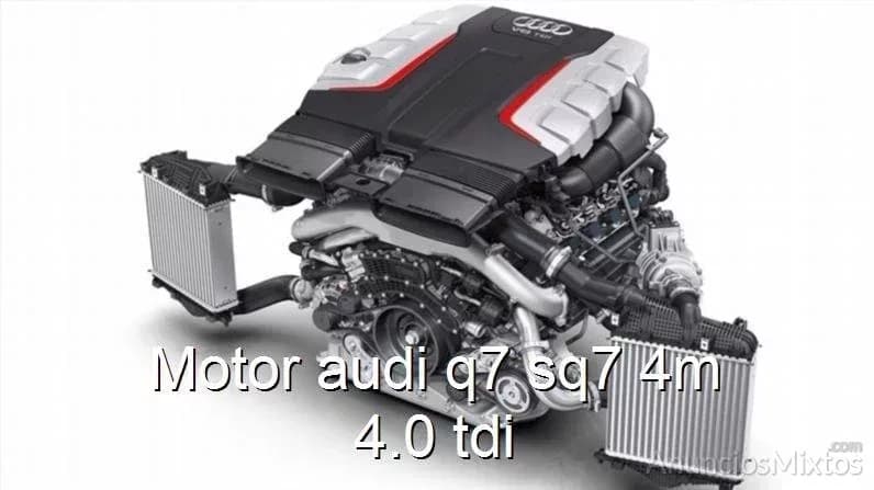 Motor audi q7 sq7 4m 4.0 tdi - Foto 1