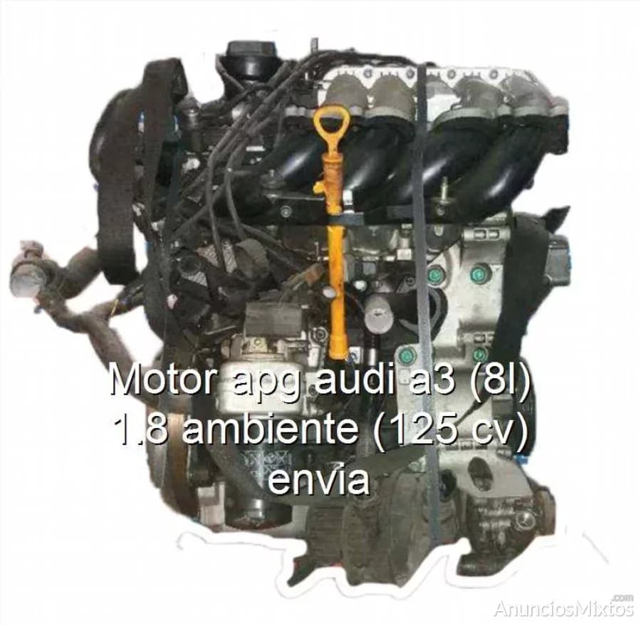Motor apg audi a3 (8l) 1.8 ambiente (125 cv) envia - Foto 1