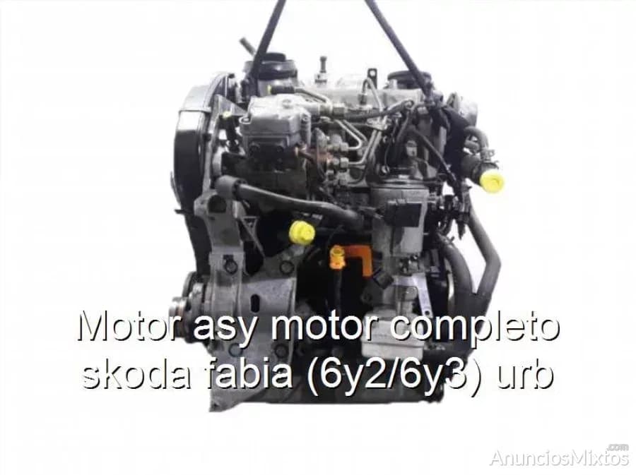 Motor asy motor completo skoda fabia (6y2/6y3) urb - Foto 1