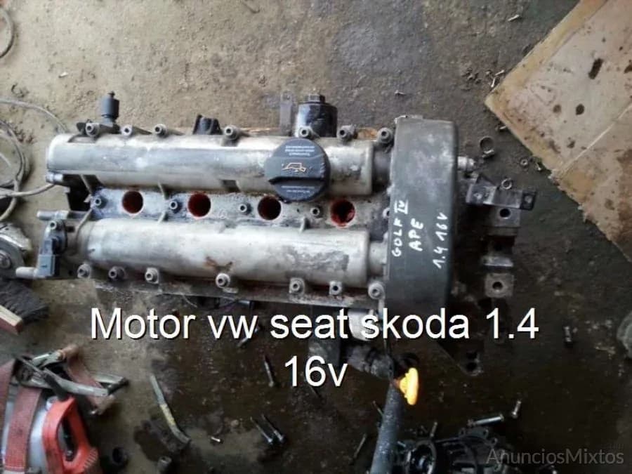 Motor vw seat skoda 1.4 16v - Foto 1