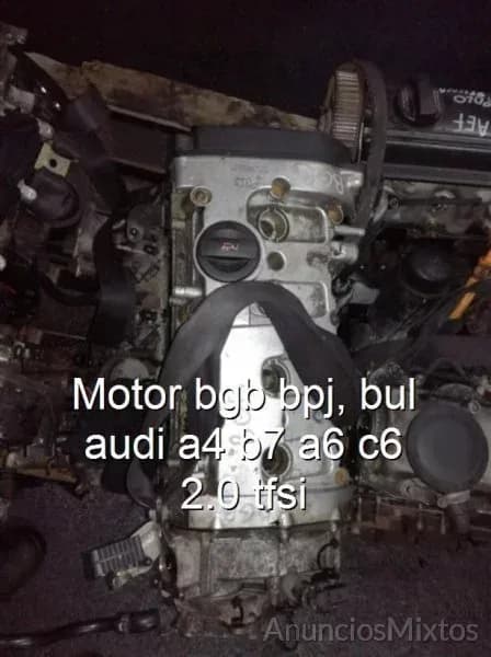 Motor bgb bpj, bul audi a4 b7 a6 c6 2.0 tfsi - Foto 1