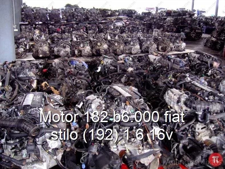 Motor 182 b6.000 fiat stilo (192) 1.6 16v - Foto 1