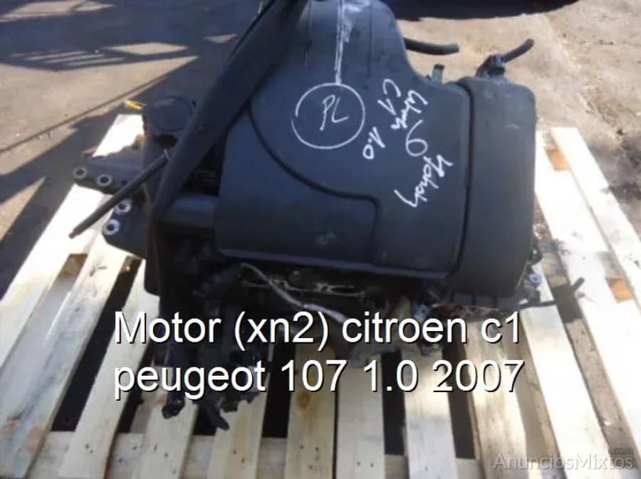 Motor (xn2) citroen c1 peugeot 107 1.0 2007 - Foto 1