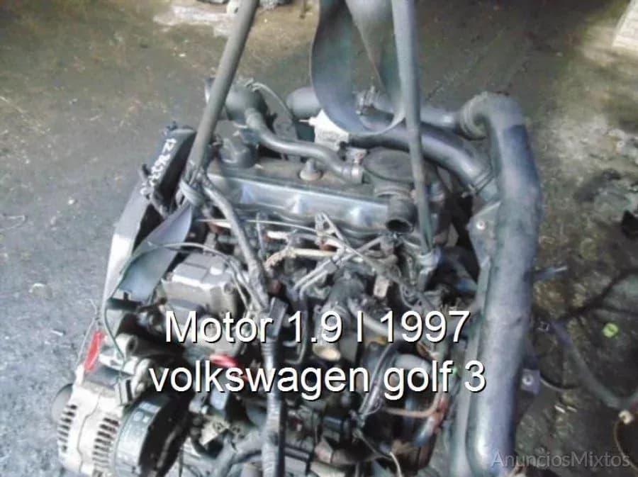 Motor 1.9 l 1997 volkswagen golf 3 - Foto 1