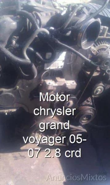 Motor chrysler grand voyager 05-07 2.8 crd - Foto 1