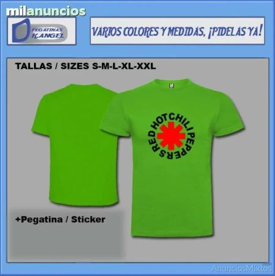 Camiseta red hot chili peppers ref: c03 - Foto 7