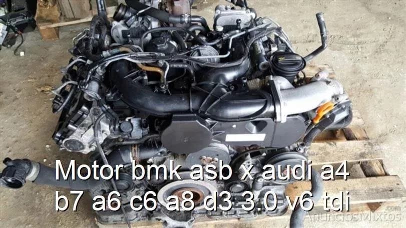 Motor bmk asb x audi a4 b7 a6 c6 a8 d3 3.0 v6 tdi - Foto 1