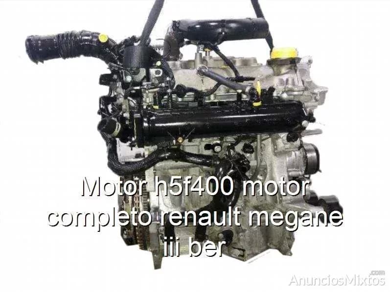Motor h5f400 motor completo renault megane iii ber - Foto 1