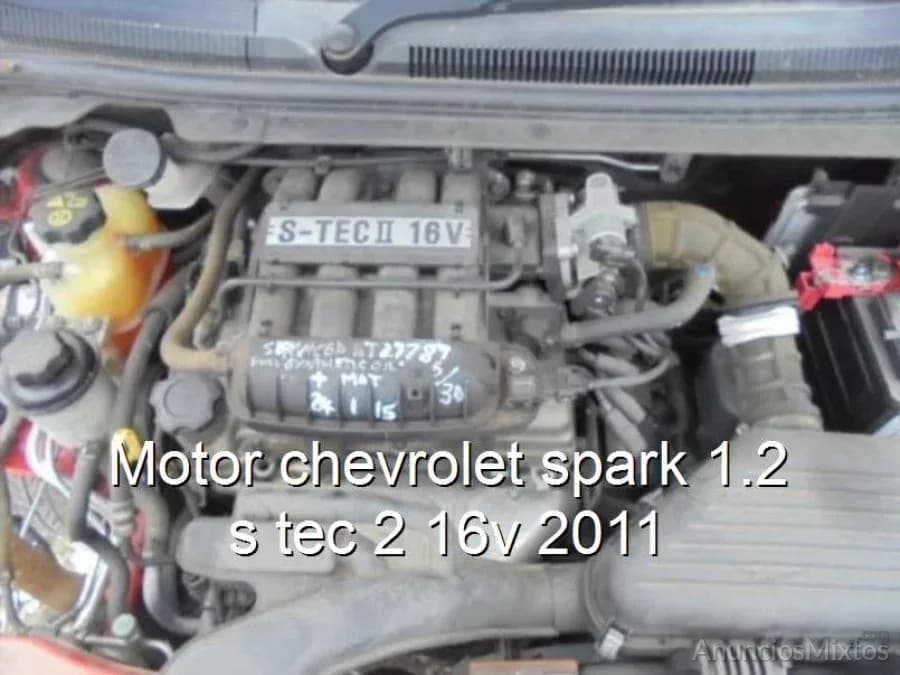 Motor chevrolet spark 1.2 s tec 2 16v 2011 - Foto 1