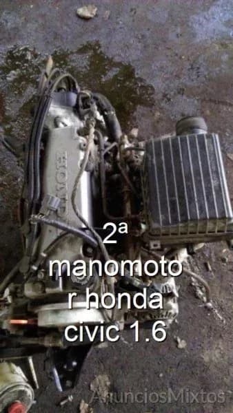 2ª manomotor honda civic 1.6 - Foto 1