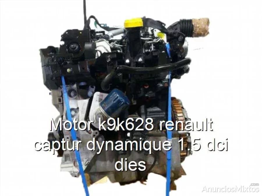 Motor k9k628 renault captur dynamique 1.5 dci dies - Foto 1