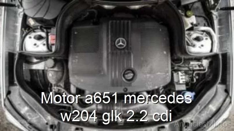 Motor a651 mercedes w204 glk 2.2 cdi - Foto 1
