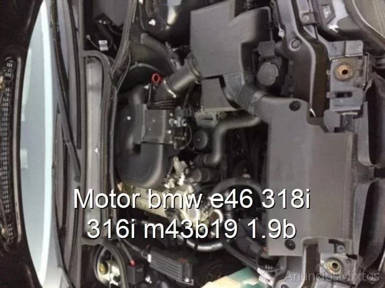 Motor bmw e46 318i 316i m43b19 1.9b - Foto 1