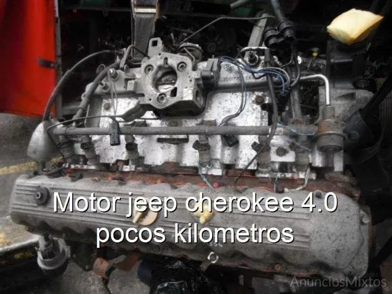 Motor jeep cherokee 4.0 pocos kilometros - Foto 1