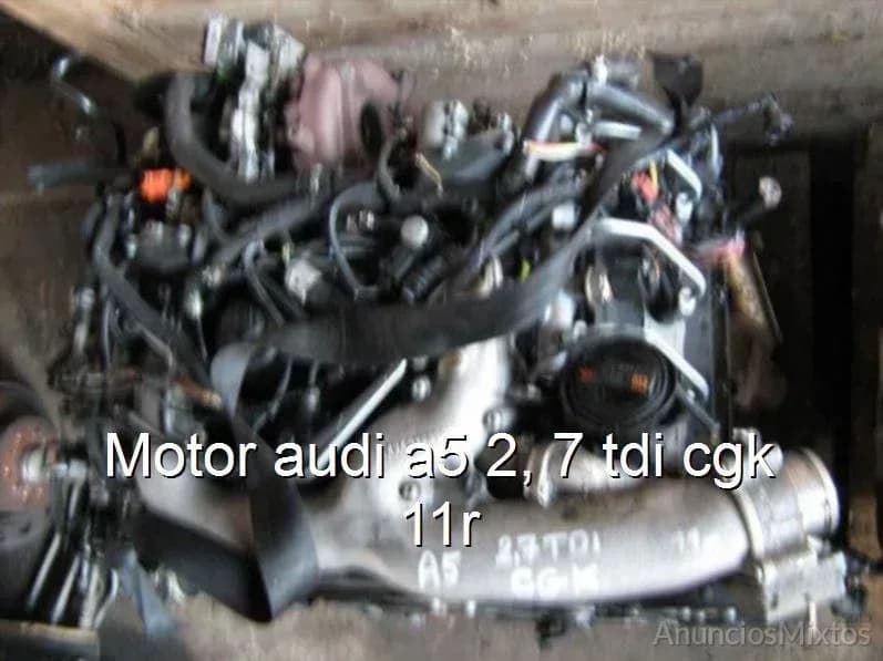 Motor audi a5 2, 7 tdi cgk 11r - Foto 1