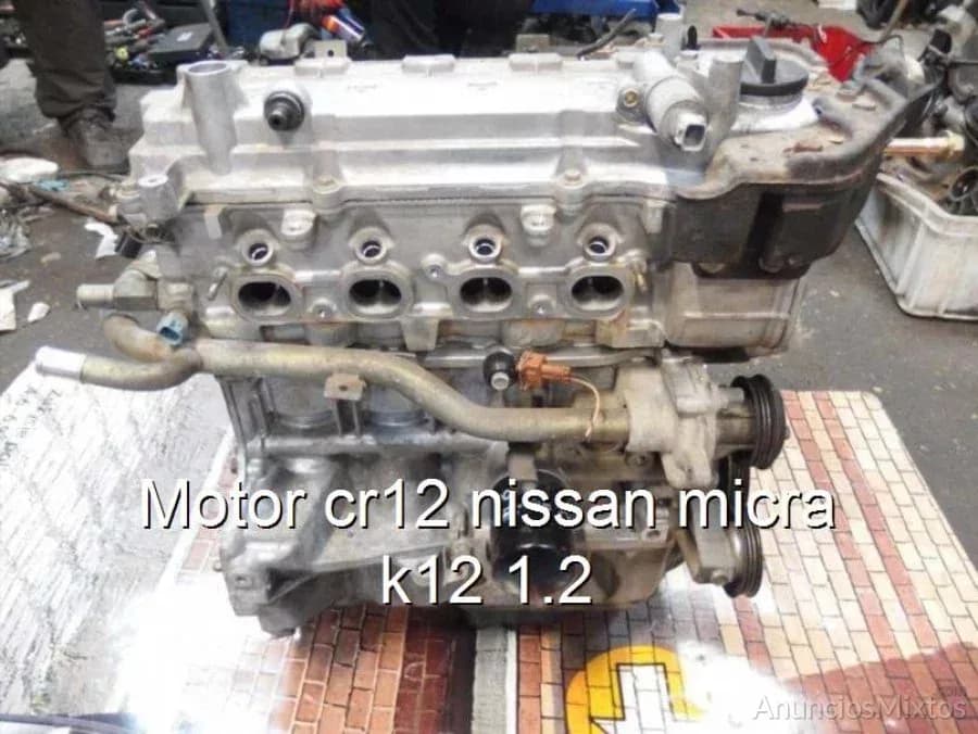 Motor cr12 nissan micra k12 1.2 - Foto 1