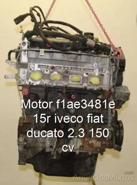 Motor f1ae3481e 15r iveco fiat ducato 2.3 150 cv - Foto 1