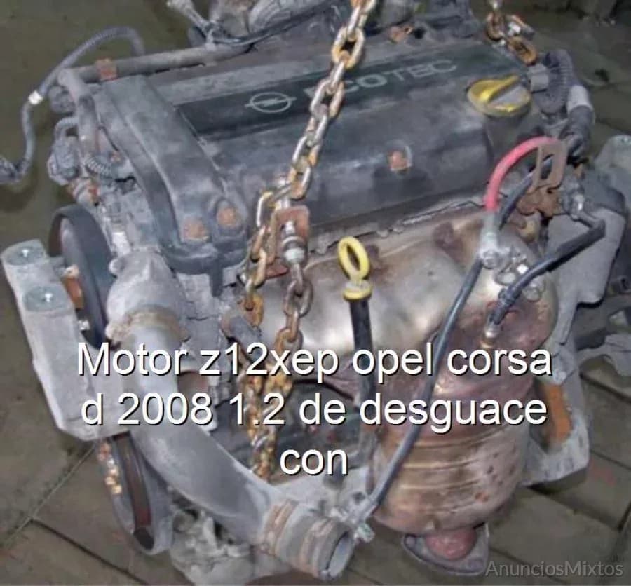 Motor z12xep opel corsa d 2008 1.2 de desguace con - Foto 1