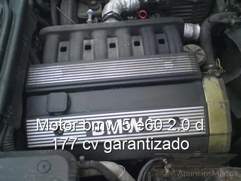 Motor bmw 5 e60 2.0 d 177 cv garantizado - Foto 1