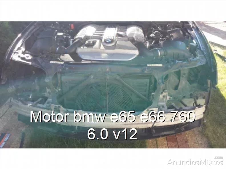 Motor bmw e65 e66 760 6.0 v12 - Foto 1