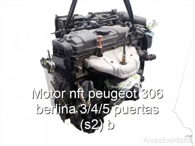 Motor nft peugeot 306 berlina 3/4/5 puertas (s2) b - Foto 1