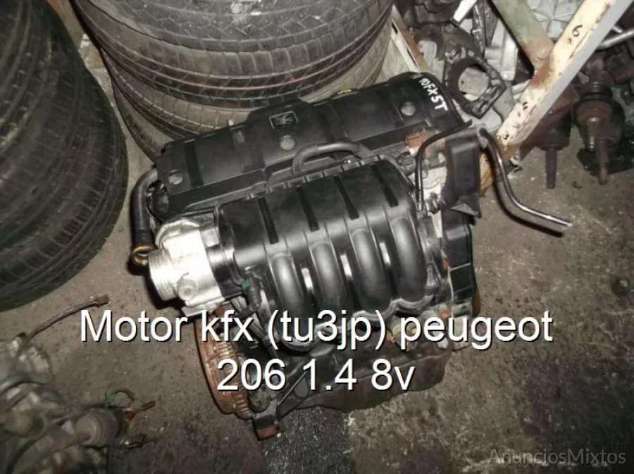 Motor kfx (tu3jp) peugeot 206 1.4 8v - Foto 1