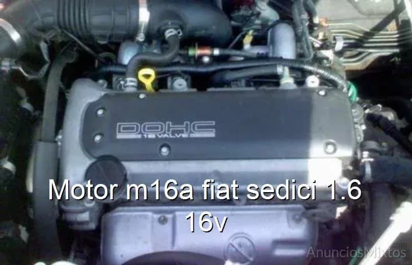 Motor m16a fiat sedici 1.6 16v - Foto 1
