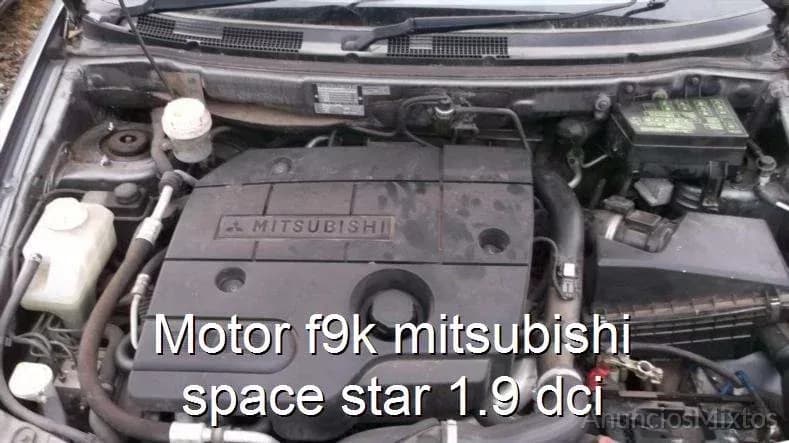 Motor f9k mitsubishi space star 1.9 dci - Foto 1