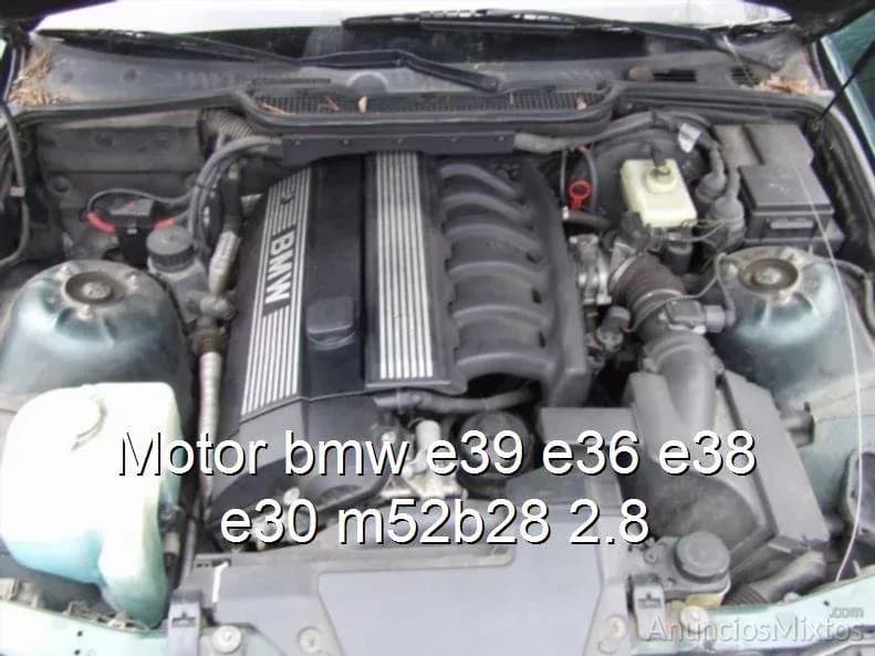 Motor bmw e39 e36 e38 e30 m52b28 2.8 - Foto 1