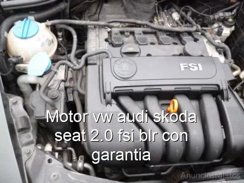 Motor vw audi skoda seat 2.0 fsi blr con garantia - Foto 1