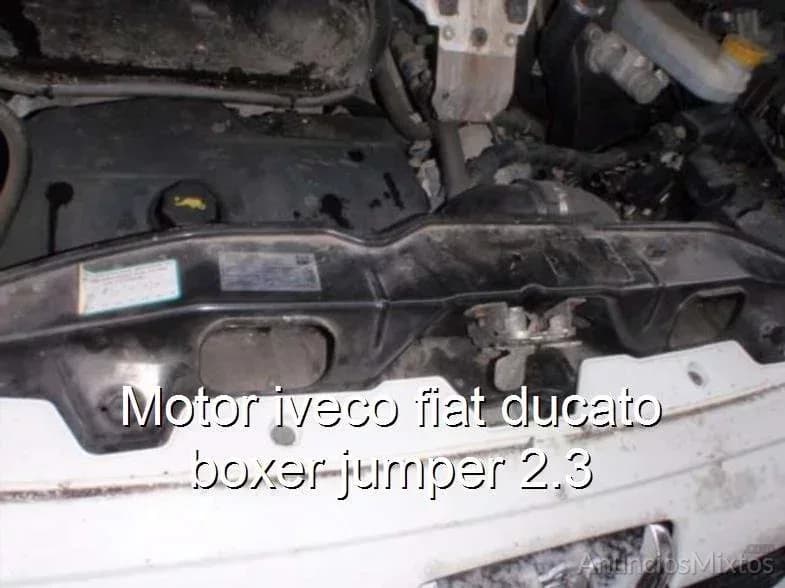 Motor iveco fiat ducato boxer jumper 2.3 - Foto 1