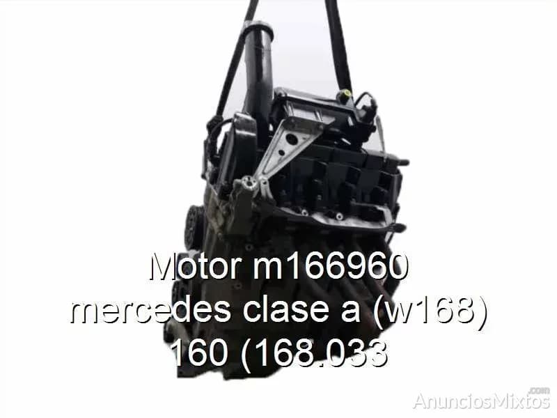 Motor m166960 mercedes clase a (w168) 160 (168.033 - Foto 1