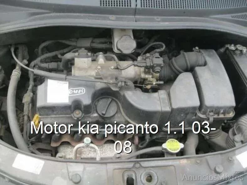 Motor kia picanto 1.1 03-08 - Foto 1