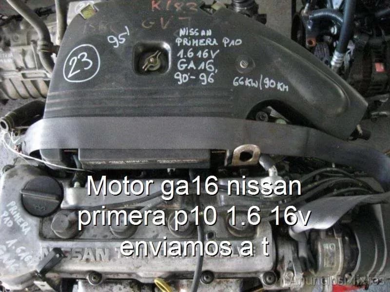 Motor ga16 nissan primera p10 1.6 16v enviamos a t - Foto 1